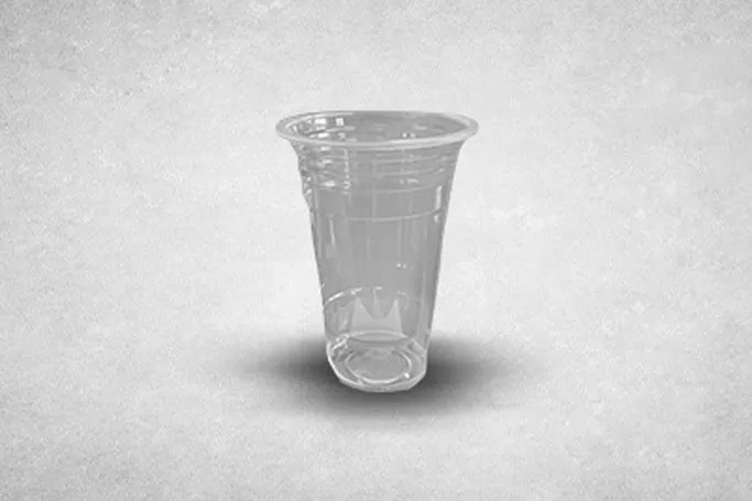 16oz Clear Plastic Recyclable PP Bubble Tea Cups