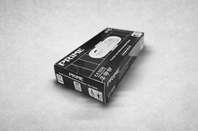 Large Black Latex-Free Recyclable Examination Gloves