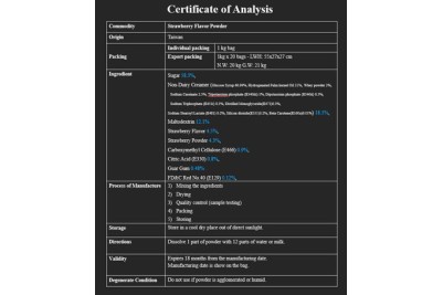 Strawberry Milk Powder