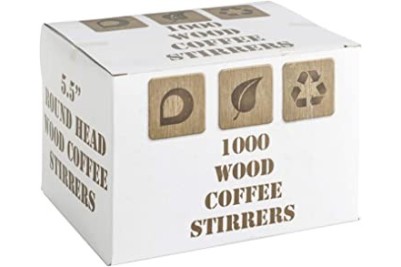 Wooden Coffee Stirrers 1000 pcs – 5.5 inch (140mm)