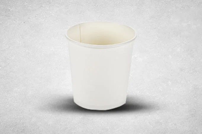 26oz White Paper Recyclable Well Made Soup Cups