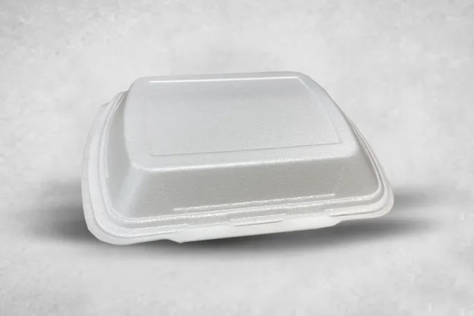 IP4/3 3 Compartment Large Square Meal Box