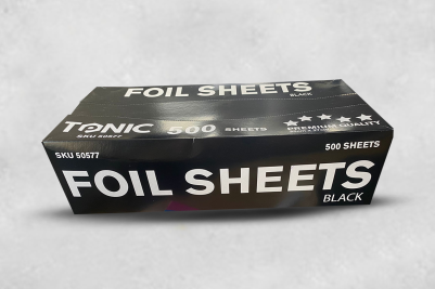 TONIC Black 27x30cm Foil Recyclable Boxed Sheets Qty500