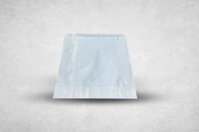 6″x6″ White Paper Greaseproof Biodegradable Bags