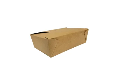66oz Brown/Kraft Recyclable No3 Takeaway Boxes