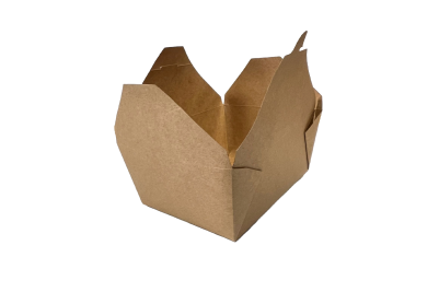 80oz Brown/Kraft Recyclable No4 Takeaway Boxes