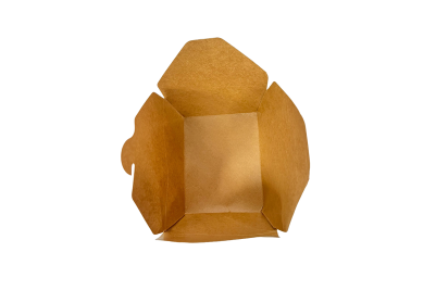 80oz Brown/Kraft Recyclable No4 Takeaway Boxes