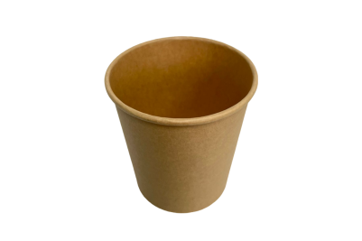26oz Brown/Kraft Recyclable Soup Cups