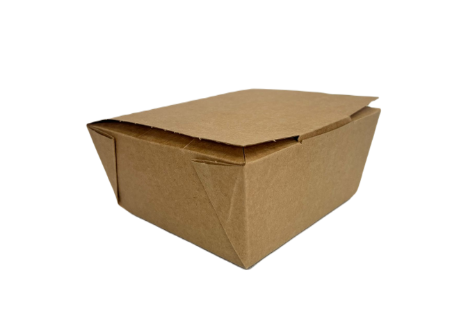45oz Brown/Kraft Biodegradable Food Deli Boxes