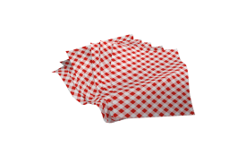 50×33.5cm Red Gingham...