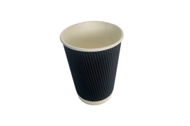 12oz Black Paper Recyclable...