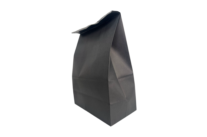Extra Long Black & White Paper Biodegradable Grab Bags