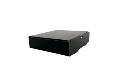 7 inch Black Cardboard Biodegradable Corrugated Pizza Boxes
