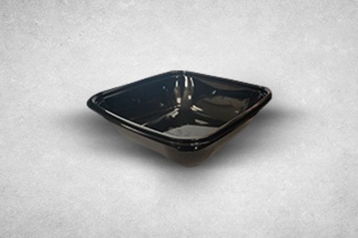 Large Black Plastic Recyclable Luxury 705N Containers