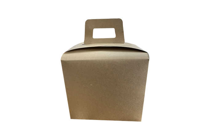 Regular Brown/Kraft Recyclable Lunch Box