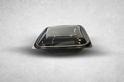 Large Black Plastic Recyclable Luxury 705N Containers