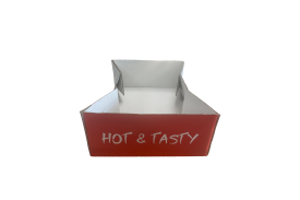 Large Red/White Cardboard...