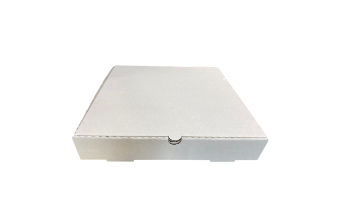 11 inch White Cardboard Biodegradable Corrugated Pizza Boxes
