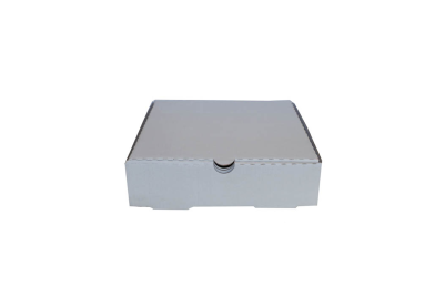 7 inch White Biodegradable Corrugated Pizza Boxes