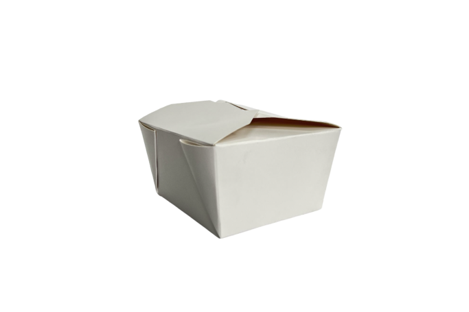 26oz White Recyclable No2 Takeaway Boxes