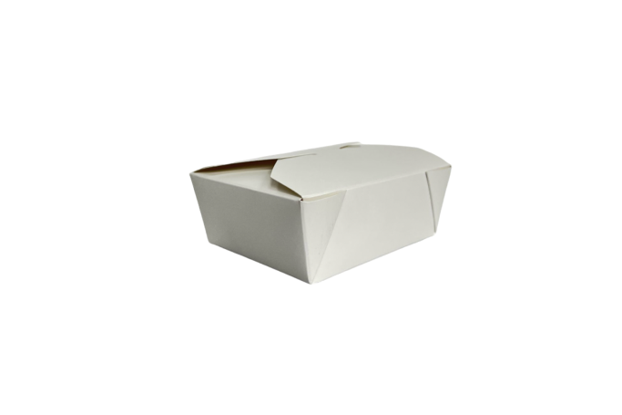 16oz White Recyclable No.1 Takeaway Boxes