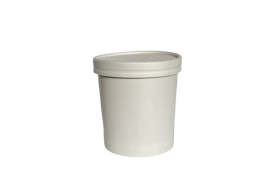 12oz White Paper Recyclable...