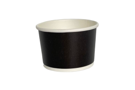 4oz Black Laminated Paper...