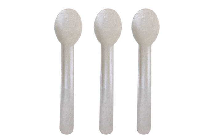 Kraft/Brown Paper Recyclable Spoons  Qty1000
