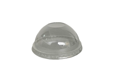 5oz Clear Plastic Recyclable Ice Cream Dome Lids