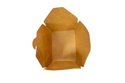 45oz Brown/Kraft Recyclable No8 Takeaway Boxes