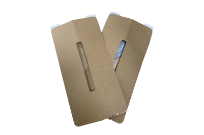 Kraft Recyclable Handle Cuff Tamper Proof Bag Seals