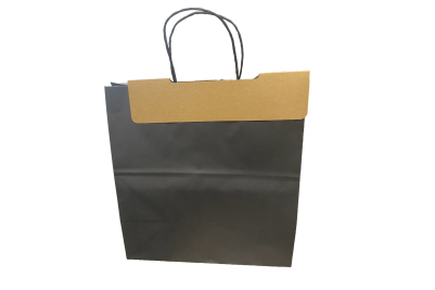 Kraft Recyclable Handle Cuff Tamper Proof Bag Seals