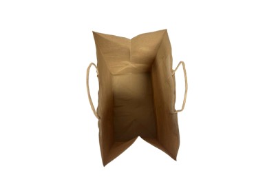Large Brown/Kraft Paper Biodegradable Twist Handle Bags