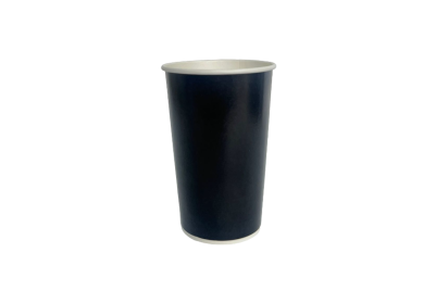 12oz Black Paper Recyclable Cups (Cold Drink)