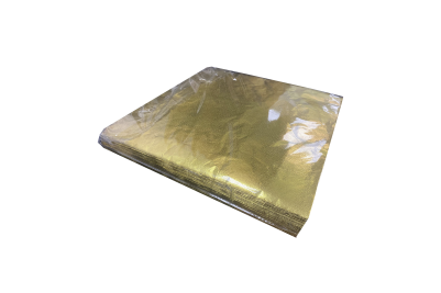 30x30cm Gold Aluminium Foil Recyclable Sheets