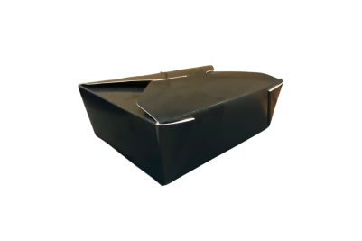 40oz Black Recyclable No.5 Takeaway Boxes