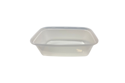 650ml Clear Microwaveable Plastic Rectangular Pistachio Containers with Lids