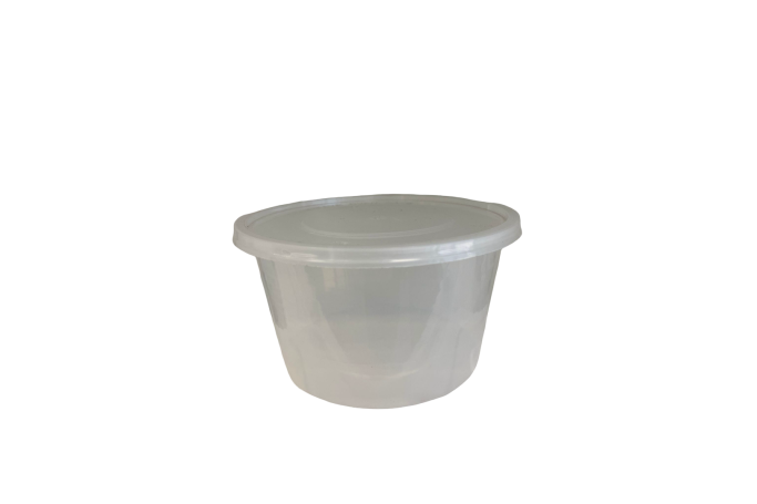20oz Clear Plastic Recyclable MyPackaging Soup Containers with Lids YQ-384