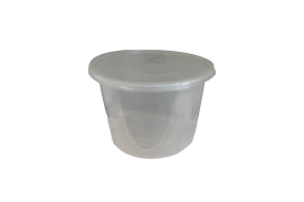 25oz Clear Plastic...