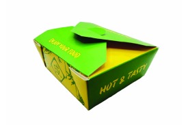 16oz Green/Yellow Cardboard...