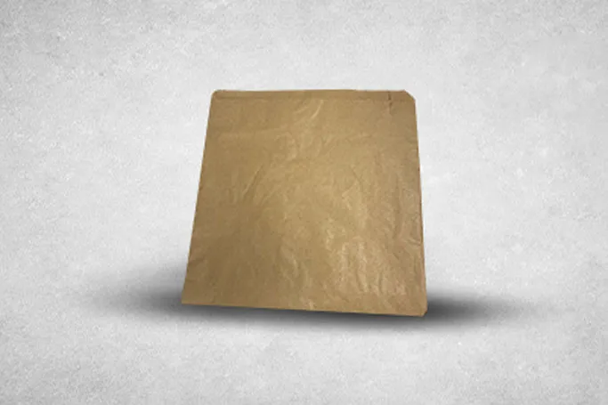 7″x7″ Brown/Kraft Paper Biodegradable Bags