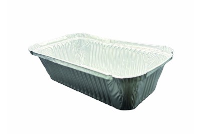 Regular Silver/Gray Foil Recyclable No.6a Containers