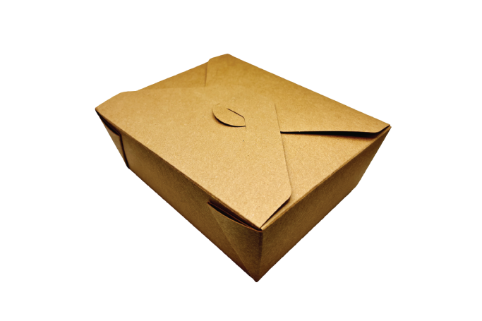 66oz Brown/Kraft Recyclable No3 Takeaway Boxes