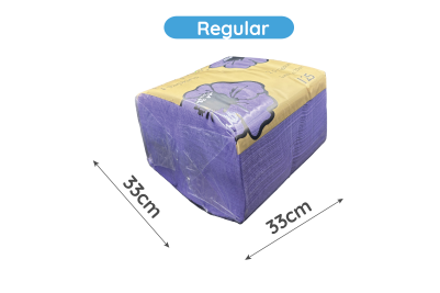33cm Purple Paper Biodegradable Luxury 2PLY Napkins