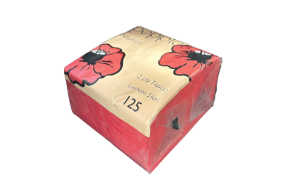 33cm Red Luxury Napkins 2 PLY