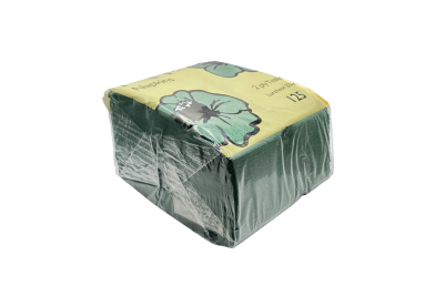 33cm Forest Green Paper Biodegradable Luxury 2PLY Napkins