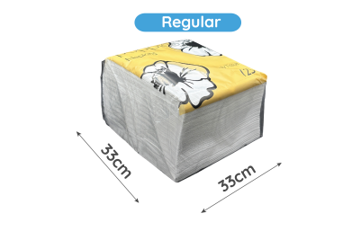 33cm White Paper Biodegradable Luxury 2PLY Napkins