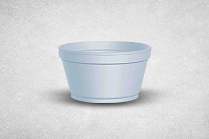 12oz White Heat-Resistant Foam Insulated Dart Cups