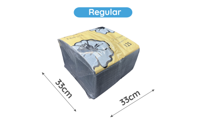 33cm Grey Paper Biodegradable Luxury 2PLY Napkins