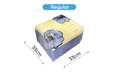 33cm Baby Blue Paper Biodegradable Luxury 2PLY Napkins